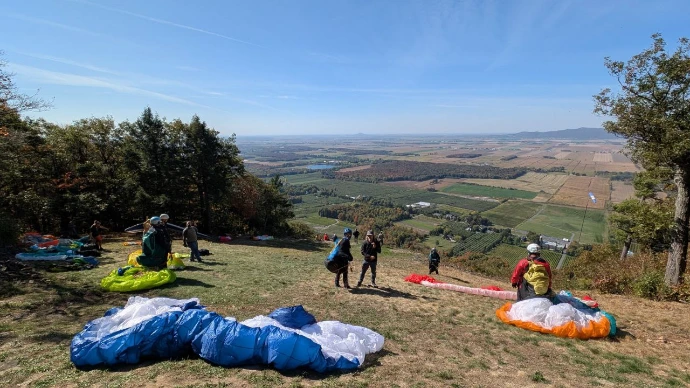 Décollage Ouest Mont Yamska club CVLY